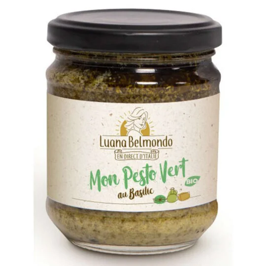 Luana Belmondo Mon Pesto Vert au Basilic