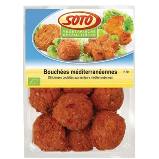 Bouchées Méditerranéennes Bio
