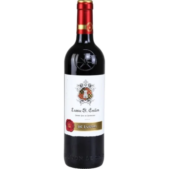 Vin Rouge Bordeaux AOP Lussac Saint-Emilion L