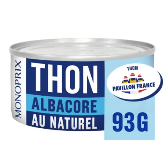 Thon albacore au naturel