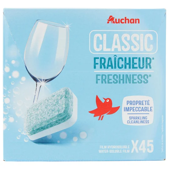 Tablettes lave-vaisselle fraîcheur
