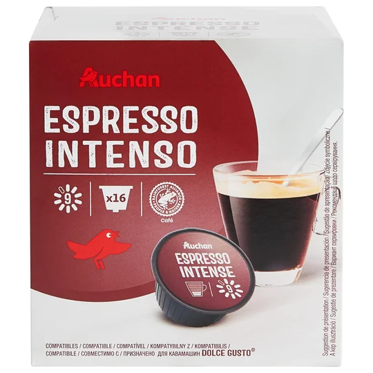 Capsules de café espresso intensité 9 compatibles Dolce Gusto