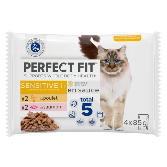 Sachets pour Chat Sauce 2 variétés