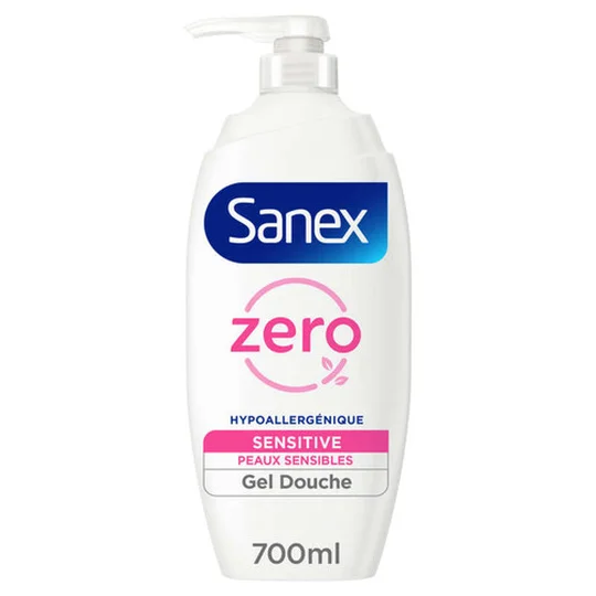 SANEX ZERO Gel douche Sensitive Pompe
