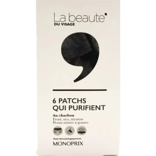 Monoprix La Beauté Les Patchs Qui Purifient Au Charbon