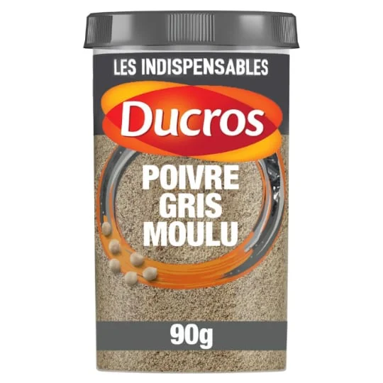 Poivre gris moulu force 7