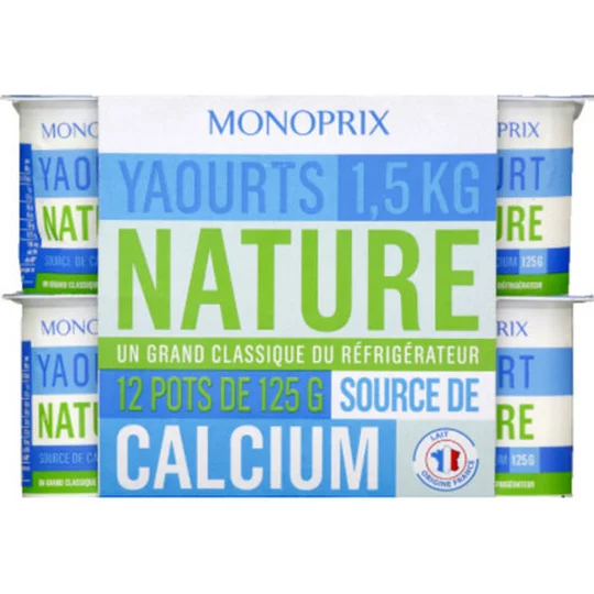 Yaourts nature