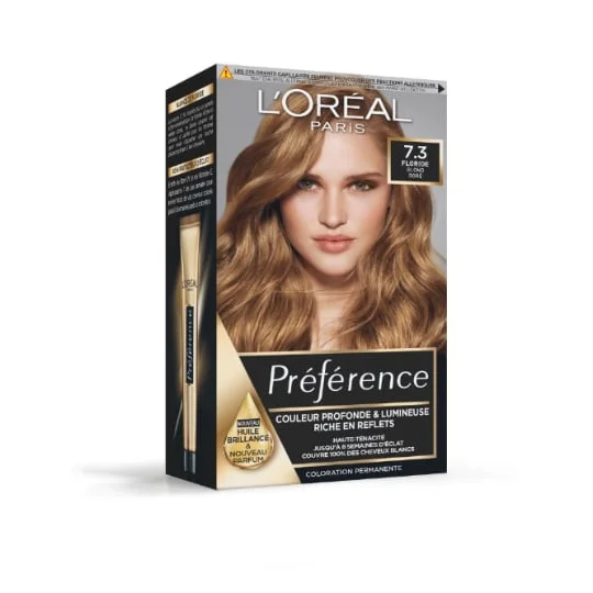 Coloration Cheveux Permanente 7.3 Floride Blond Doré
