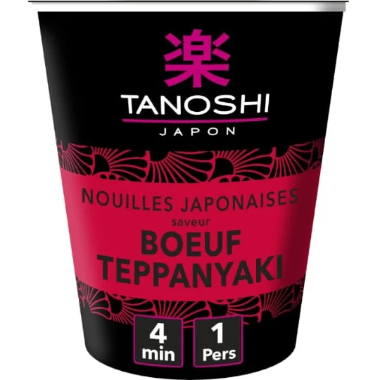 Nouilles instantanée boeuf Teppanyaki