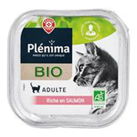 Terrines pour chat Au saumon bio