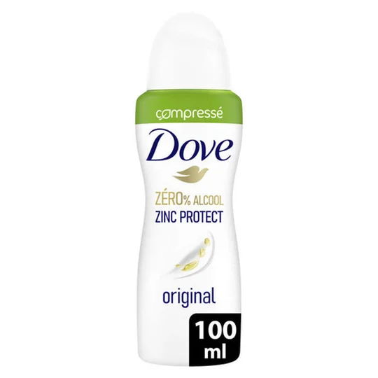 Déodorant Zero % Alcool Zinc Protection Original