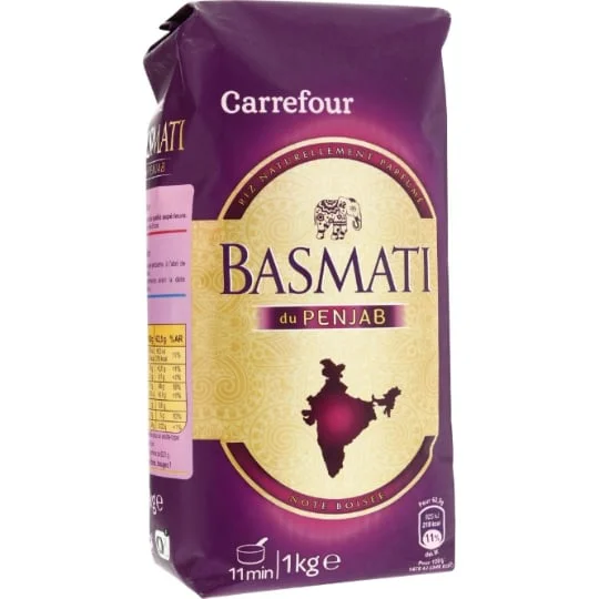 Riz basmati du Penjab 11mn