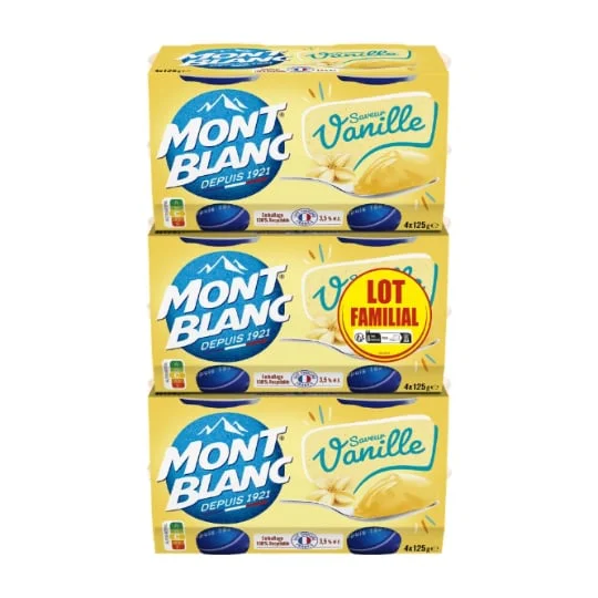 Crème Dessert saveur vanille