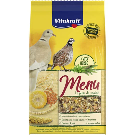 Menu Tourterelles