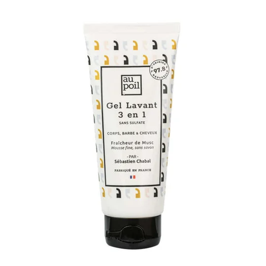 Gel Lavant 3En1 Barbe & Cheveux