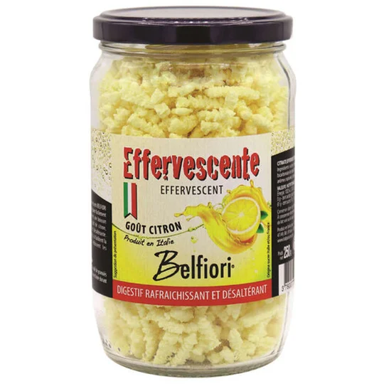 Effervescent goût citron