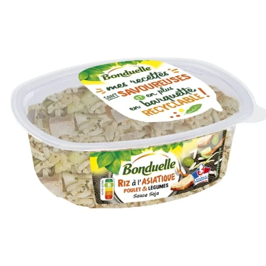 Riz à l'asiatique Poulet et Légumes