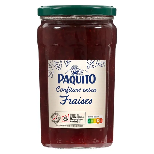 Confiture extra fraises