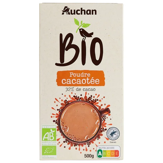Chocolat en poudre préparation pour boisson