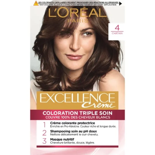 Coloration Cheveux 4 Châtain
