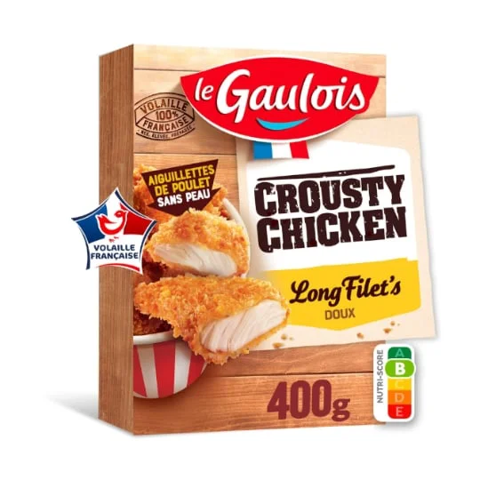 Aiguillettes de poulet panées