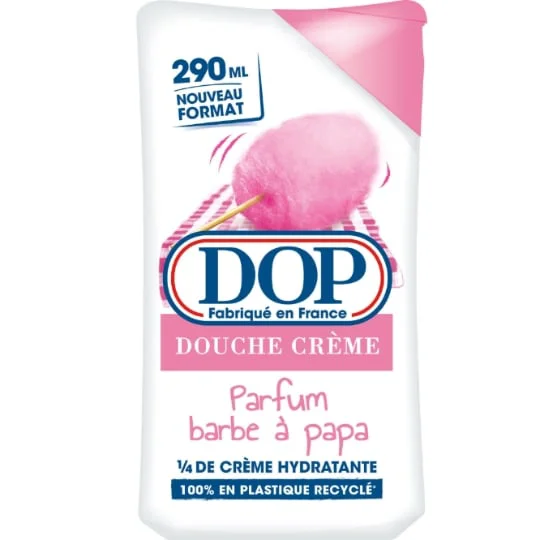 Gel douche Crème Parfum Barbe à Papa 1/4 De Crème Hydratante
