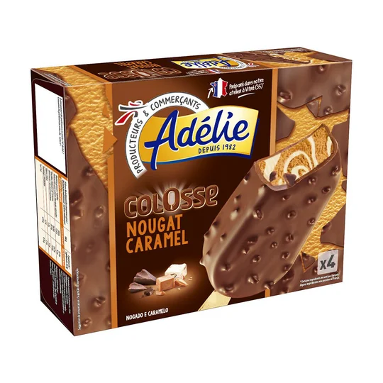 Colosse - Glace nougat caramel
