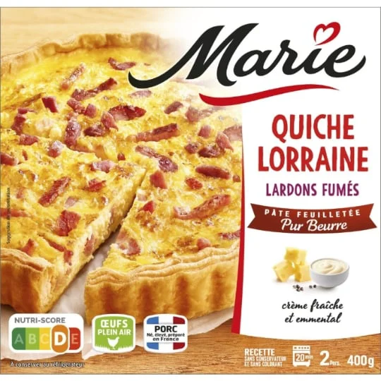 Quiche Lorraine pur beurre