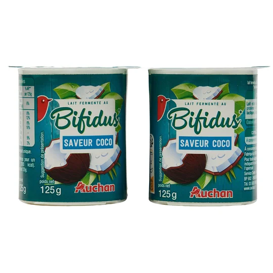 Yaourt bifidus à la noix de coco