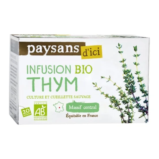 Infusion thym Massif Central Bio