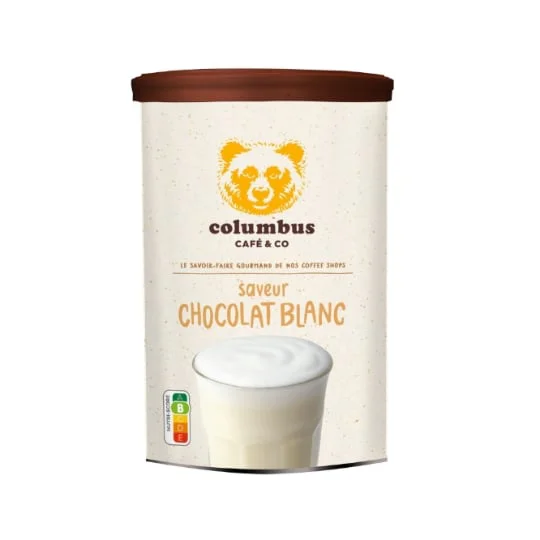 Chocolat blanc en poudre