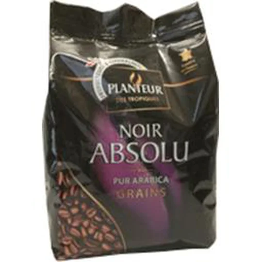 Café grains noir absolu