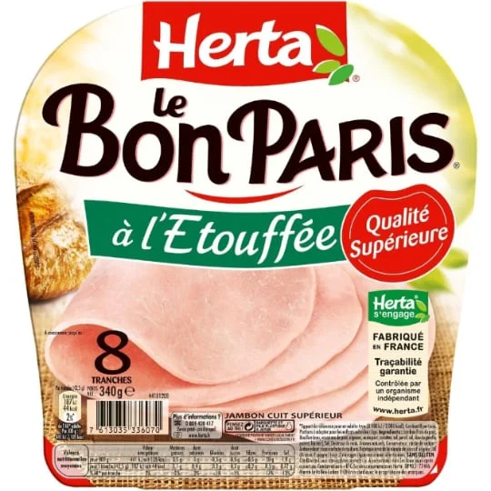 Jambon blanc à l'étouffé Le Bon Paris