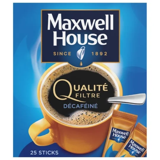 Café soluble qualité filtre décaféiné