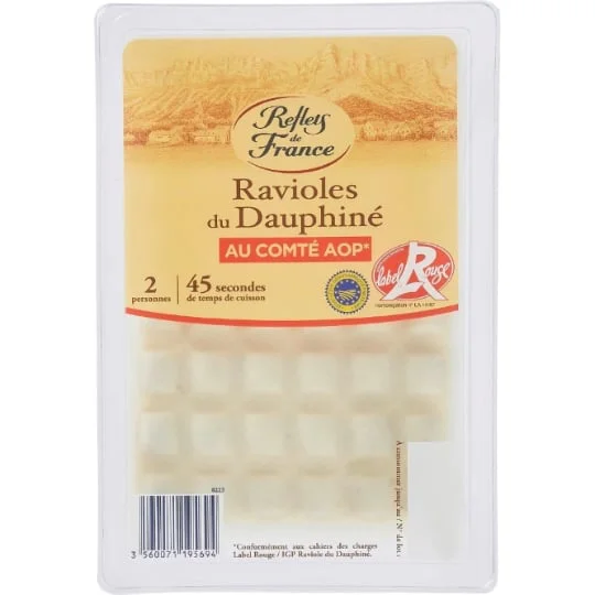 Ravioles au Comté IGP AOP