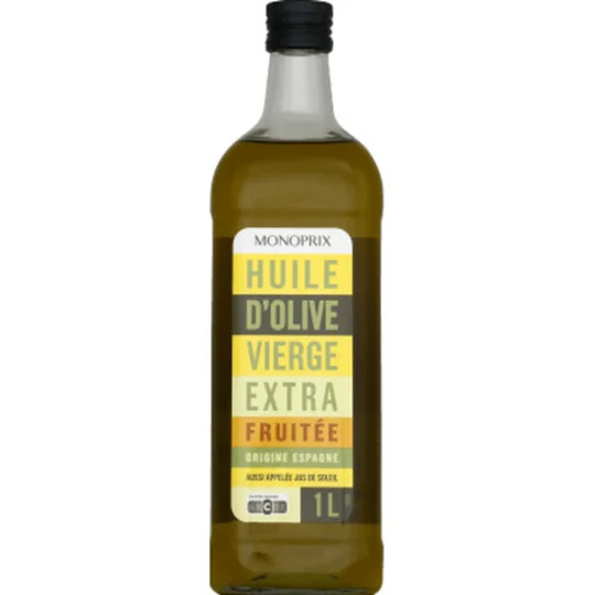 Huile d'olive vierge extra fruitée
