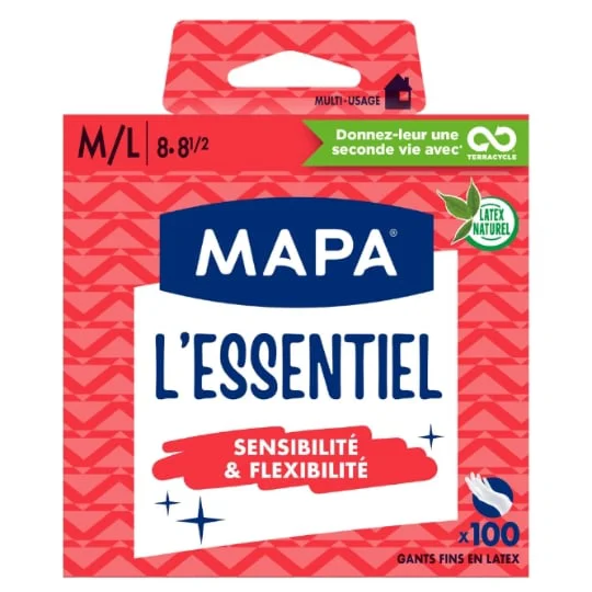 Essentiel Gants x100 M/L