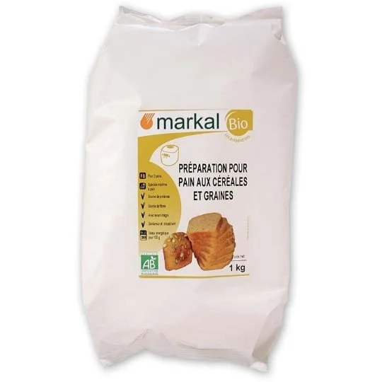 Preparation Pour Pain Aux Cereales Et Graines