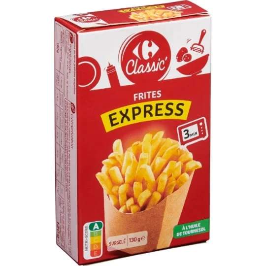 Frites express 3 min