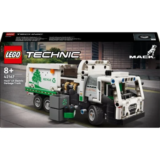 Technic Mack LR Electric Camion Poubelle 42167