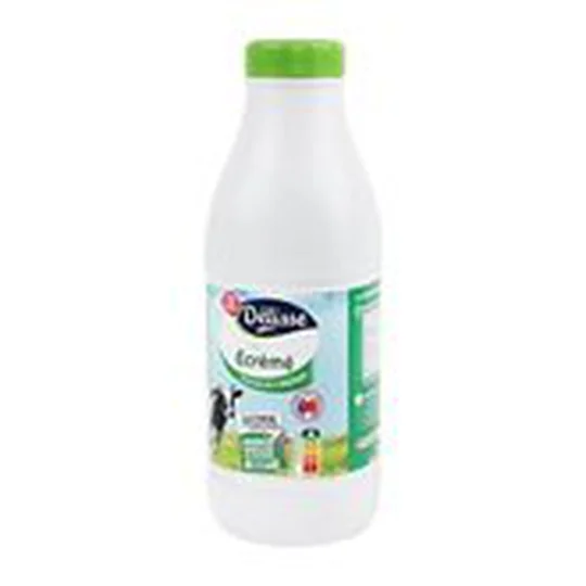 Lait écrémé UHT - Bouteille :