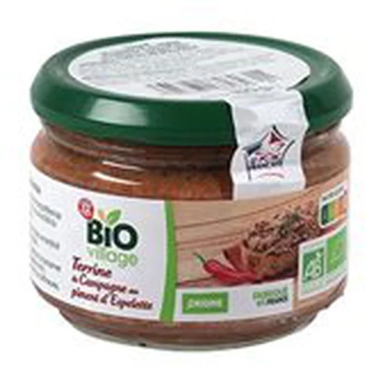 Terrine de campagne Piment d’Espelette