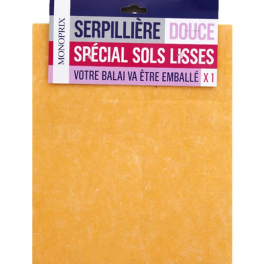 Serpillière douce spécial sols lisses