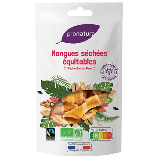 Mangues séchées équitables