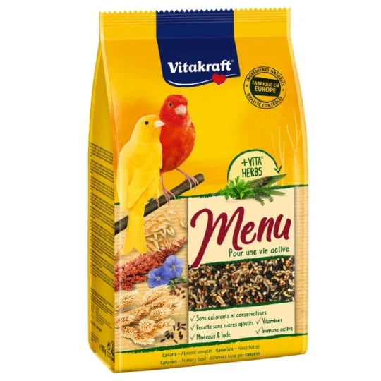 Aliment pour oiseaux canaris