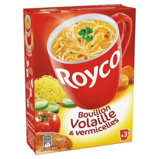 Soupe déshydratée volaille/vermicelles