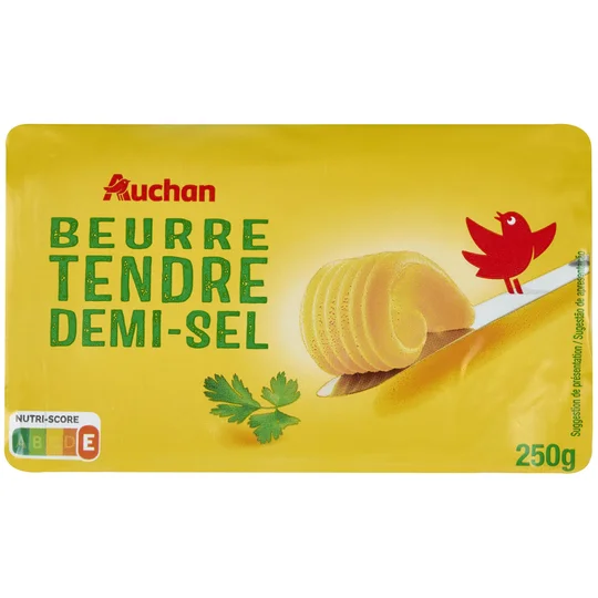 Beurre tendre demi-sel