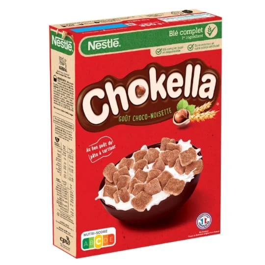 Céréales goût choco-noisette