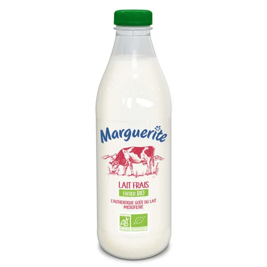 Lait Frais Entier Bio