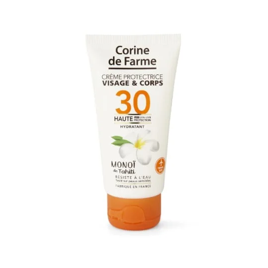 Solaire Crème Visage et Corps SPF30+